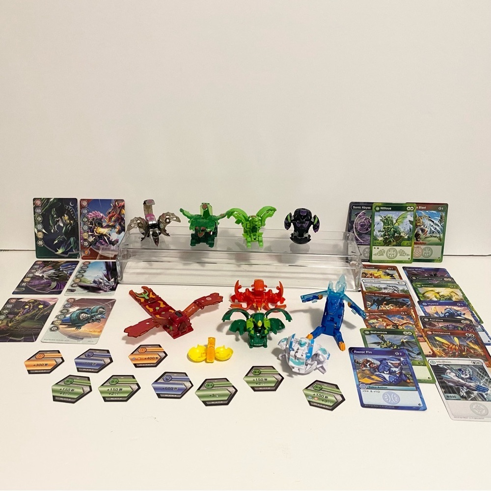 Bakugan Evolutions Lot Figures Cards Bakucore Big Bundle Spring to Life Toys